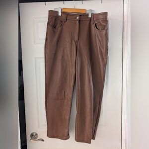 Reitmans Tan Straight Leg Pants